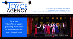 Desktop Screenshot of joyce-agency.com